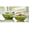 High Quality Disposable Clear Salad Bowl with Lid